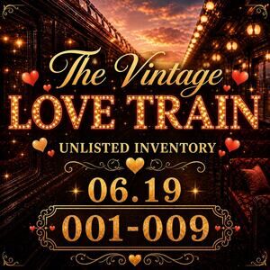 06.19 🚂 MW 💛 The Vintage Love Train Unlisted Items 💛 1-10 💛 Thank you!! 🫶